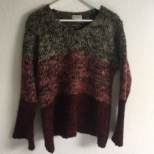 Vintage bell sleeve sweater